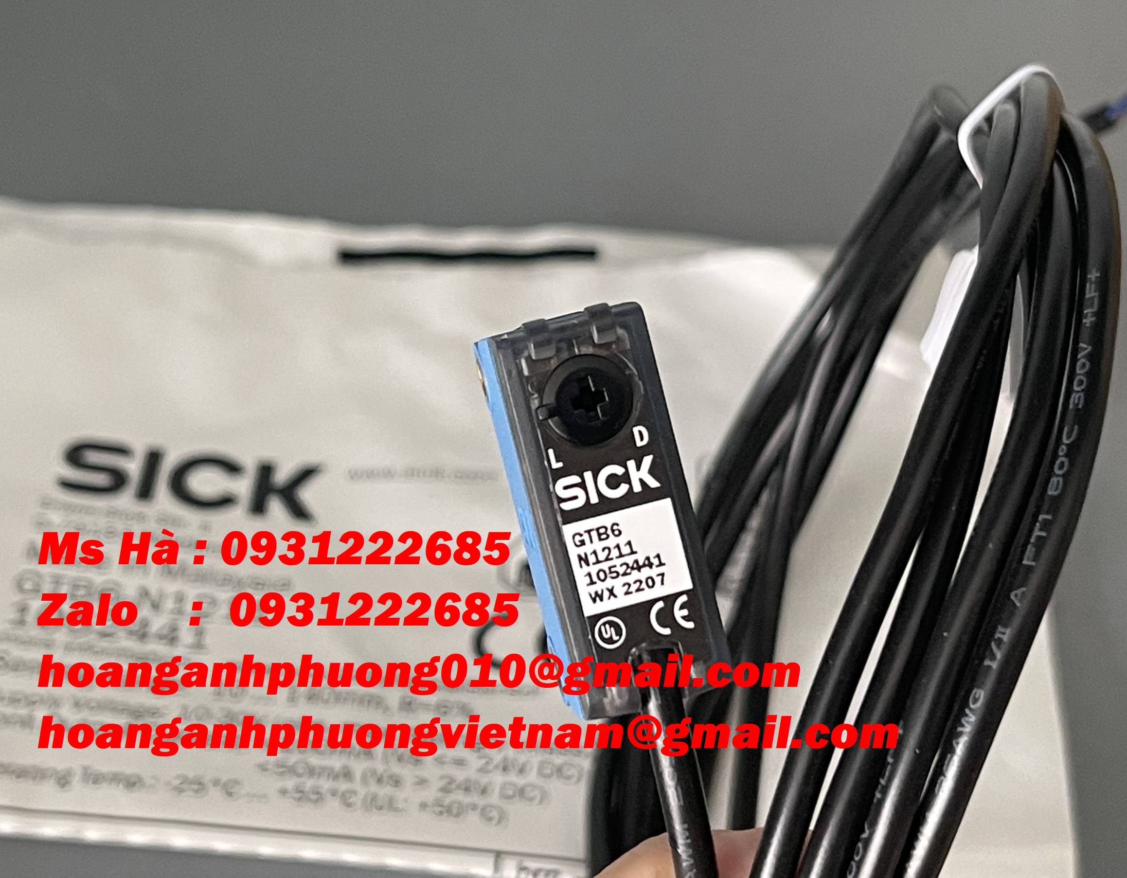 Dòng cảm biến Sick GTB6-N1211 - cảm biến quang điện giá tốt